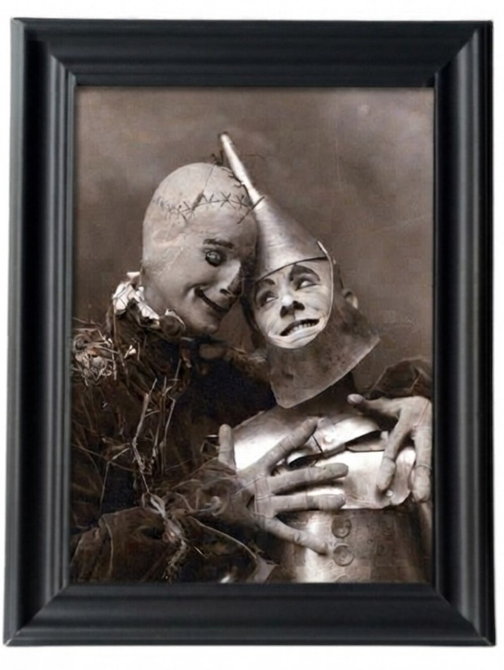 Wizard of Oz vintage film Tin Man wicked witch musical yellow brick road Framed